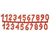 Цифры для нумерации ульев (HA32) К