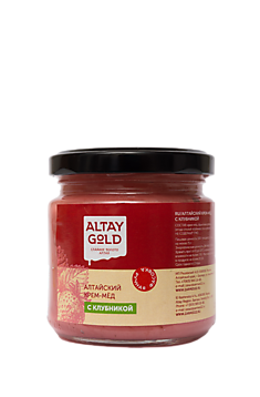 Крем-мёд Клубника, 225 г