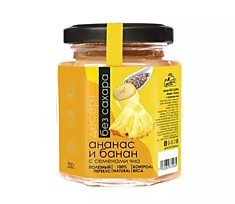 Десерт Ананас и банан с семенами чиа 200 гр