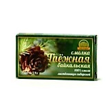 Смолка Байкальская Таёжная (для здоровья зубов и десен) в упаковке 3 шт. по 1,4 гр.