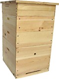 Улей 12 рамочный с двумя магазинами отъёмное дно (дер. сосна)