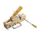 Дырокол на 1 отверстие с креплением и спицей (Китай)