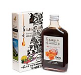 Бальзам медовый безалкогольный "Для мужчин" с Galleria Melonella (восковая моль) 250 мл.